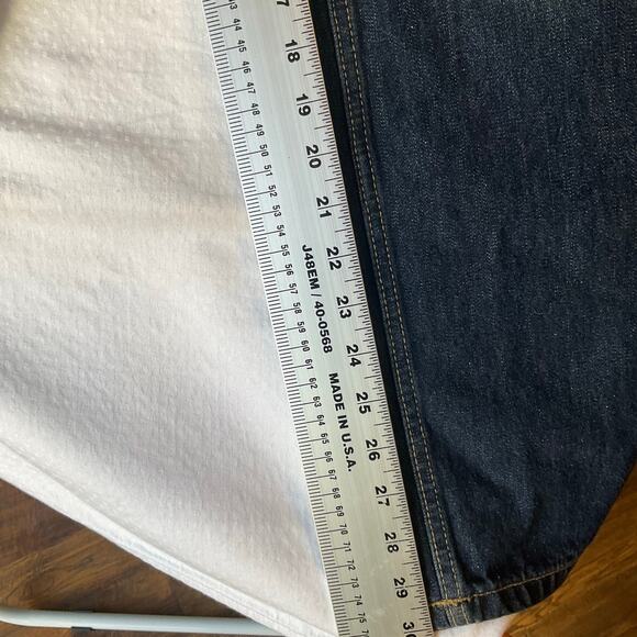 U.S. Polo Assn. Men Jeans size 36x30 Dark Blue Mid Rise Straight Leg Relaxed Fit - Picture 4 of 10